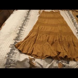 Women’s Beautiful Solitaire Cotton HoBo Maxi Skirt